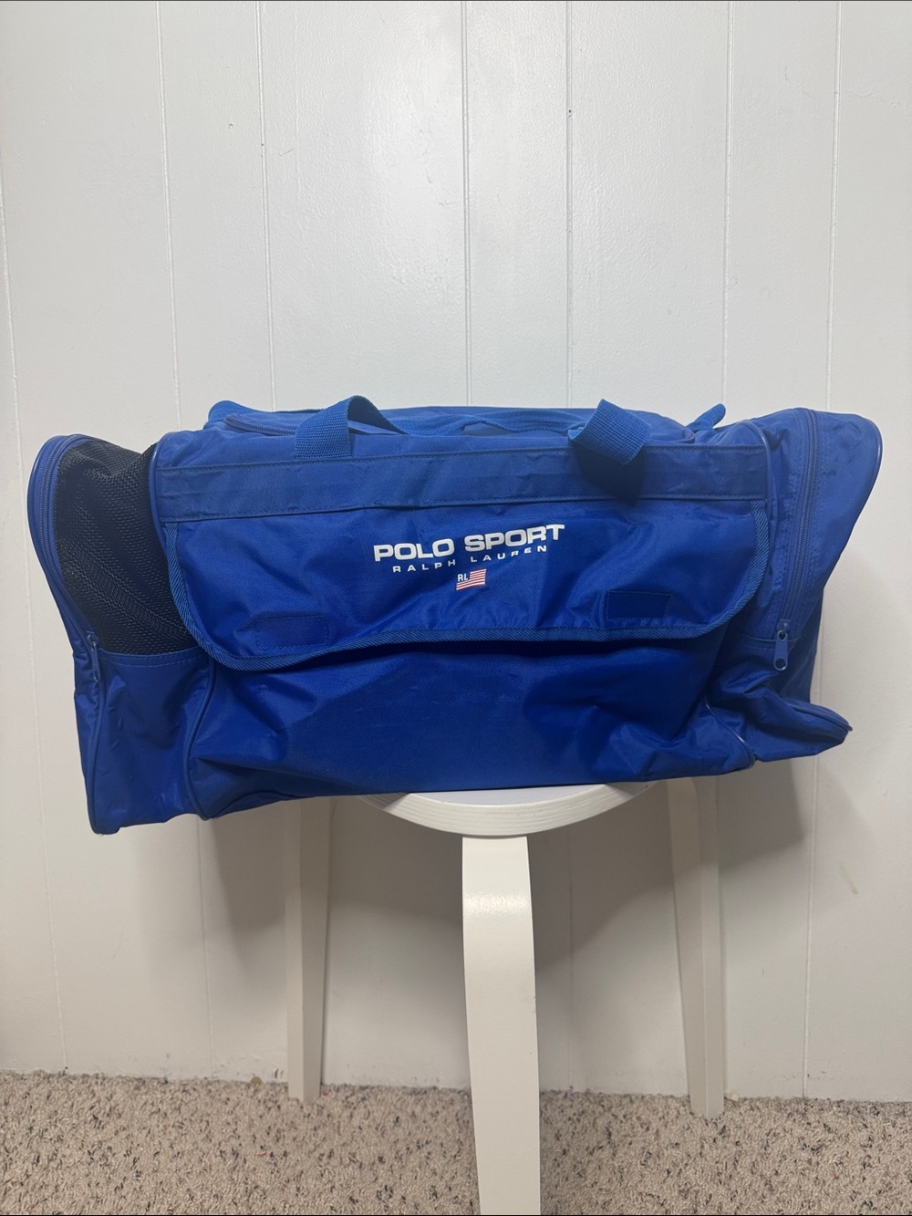 Polo sport Ralph Lauren blue duffel bag